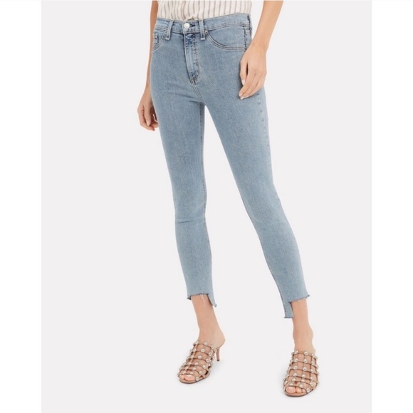 Rag & Bone High Rise Skinny Ankle Jeans Portland - Picture 1 of 6